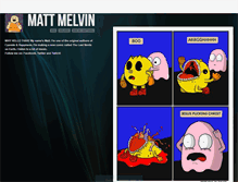 Tablet Screenshot of blog.mattmelvin.com
